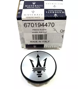 Genuine OEM Maserati Wheel Rim Cap Center Cap 670194470 - Bild 1 von 3