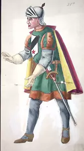 Disfraz Masónico 21 Grados Barón Altendorf Años 20 Regalia Catálogo Original Arte - Imagen 1 de 3