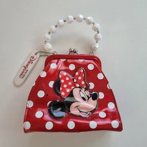 Minnie Mouse Walt Disney collectable souvenir handbag purse Disneylan Hong Kong  - Picture 1 of 4