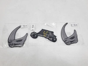 Funko Star Wars The Mandalorian Iron On Mudhorn & 2 Razor Crest Patchs Gamestop - Picture 1 of 2