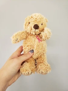M&S MARKS & SPENCER BRAUN ROSA BRUSTKREBS BAND TEDDYBÄR WEICHSPIELZEUG 1285 048 - Bild 1 von 6
