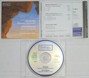 Brahms/Schumann - Pianotrio Op. posth./Op. 80 - Leonardo Trio - Partridge CD - Bild 1 von 1