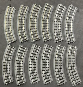 M.T.H. ELECTRIC TRAINS O-31" CURVE TRACK O GAUGE 3-RAIL LOT OF 12 NOS - Picture 1 of 7