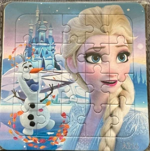 Disney Kids puzzles 20pcs Cardboard With Fav Characters, Perfect For Early Learn - Picture 1 of 56