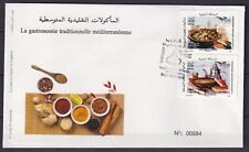 Morocco 2020 Traditional Gastronomy of the Mediterranean, Food, EUROMED FDC