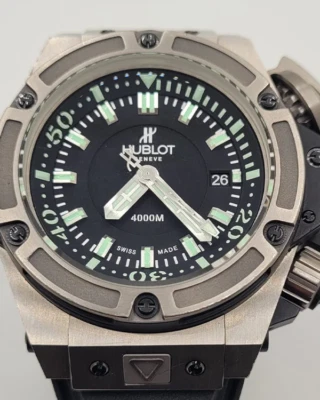 Hublot BB King Power Diver Oceanographic 4000 Titanium 731.NX.1190.RX - Image 1 of 4
