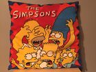 Vintage Rare The Simpsons Cushion Homer Bart Lisa Maggie Marge Sofa Bed Pillow