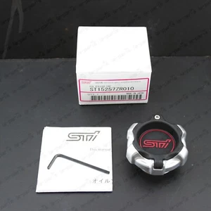 NEW GENUINE SUBARU IMPREZA LEGACY BRZ WRX STI OIL FILLER CAP ST15257ZR010 - Picture 1 of 9
