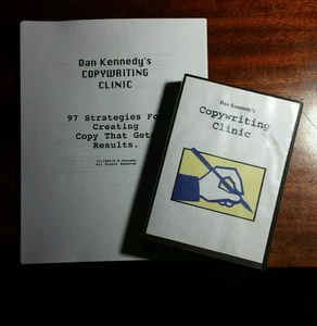 Dan Kennedy Copywriting Clinic 97 Strategies For Creating Copy That Gets Results - Picture 1 of 1