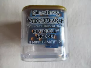 Juego de dados de la Tierra Media Rivendel *El Señor de los Anillos* Taller de juegos - Imagen 1 de 1