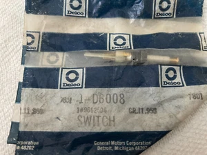 1975-1982 Corvette DOOR JAMB SWITCH NEW GM 9662506 - Picture 1 of 1