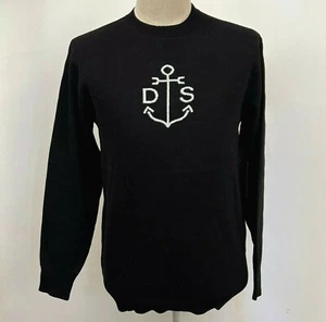 Dark Seas Division Herren Pullover Catalina schwarz/weiß Gr. S Neu mit Etikett Anker - Bild 1 von 2