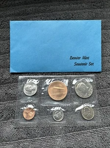 1989-D UNZIRKULIERT U.S. MINT DENVER SOUVENIR SET IN ORIGINAL UMSCHLAG QUALITÄT  - Bild 1 von 5