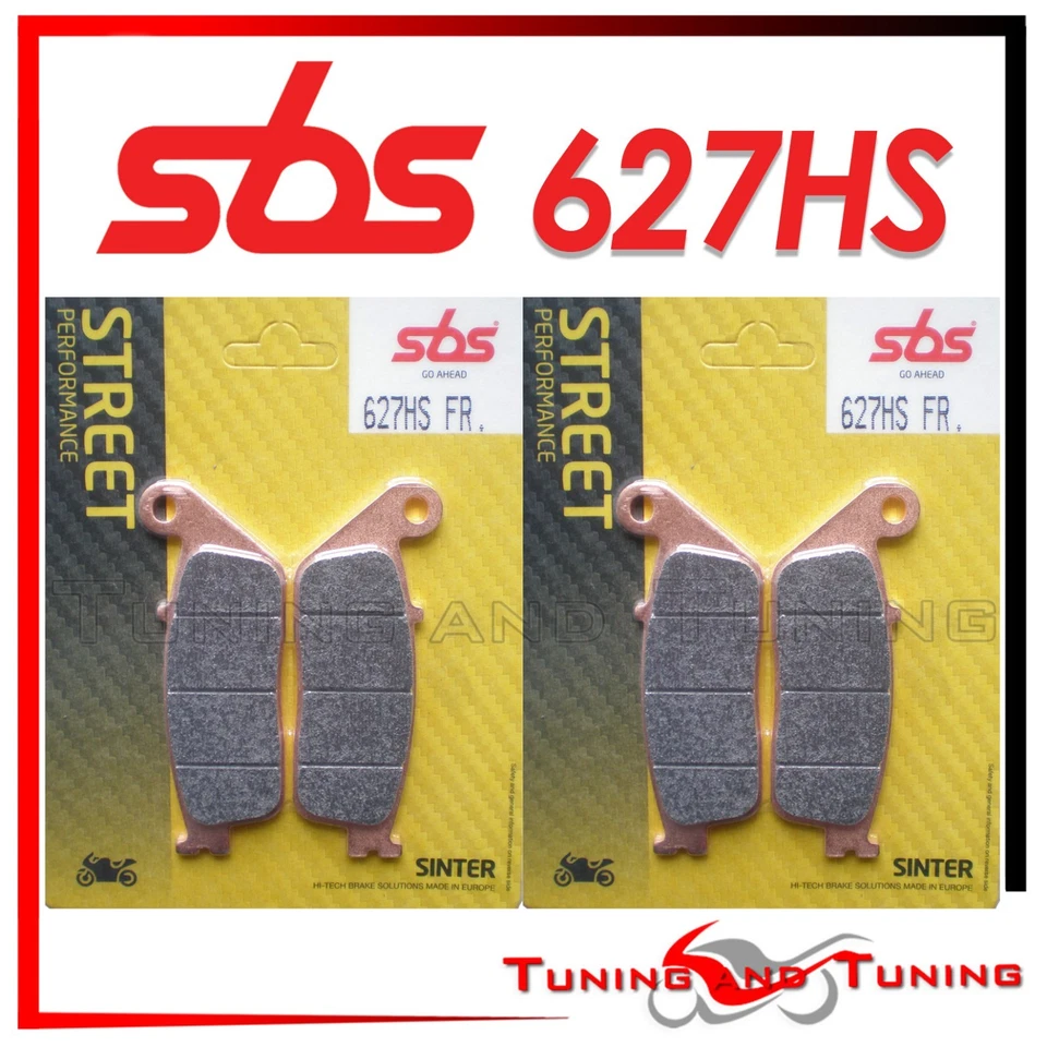 Pasticche Anteriori SBS HS Sinter Per HONDA CB F HORNET 600 2006 2007  (627 HS) - Immagine 1 di 1