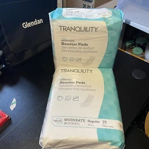 Tranquility Booster Pads. Regular. 25 Count X 2 - Picture 1 of 6