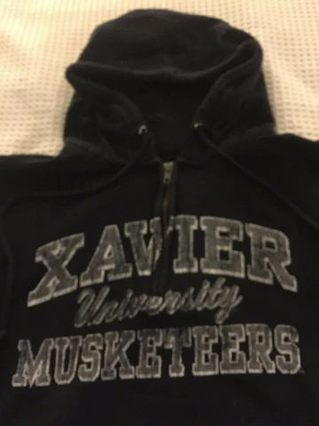 Xavier University Musketeers Hoodie (S) Pre-owned by MV Sport Cover