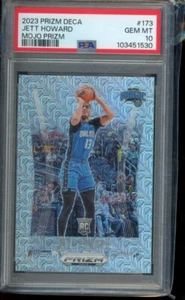 2023-24 Panini Prizm Jett Howard Mojo RC /25 #173 PSA 10 - Picture 1 of 2