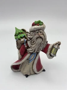 Vintage Ceramic Santa Figurine by Mary 5.5" inch Tall - Picture 1 of 12