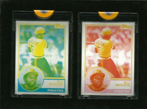 Bill Madlock 1983 Topps VAULT PROOF LOT w/ COA Sealed and Uncirculated Pirates