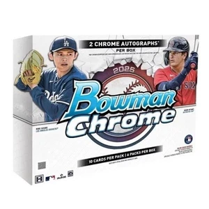 Caja de pasatiempos Bowman 2025 cromada de béisbol sellada de fábrica - Imagen 1 de 1