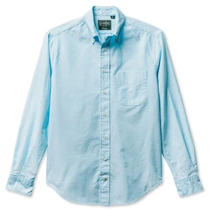 GITMAN BROS VINTAGE Teal Spring Oxford Button Down Shirt SMALL NWOT - Picture 1 of 4