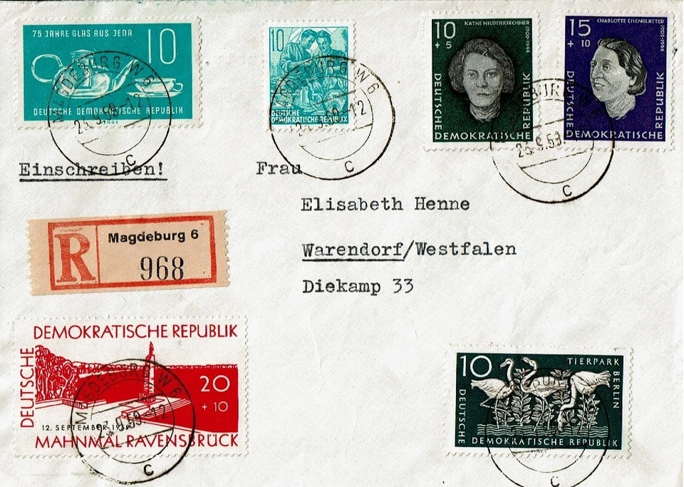 DDR - R-Brief  1959 - Bild 1 von 1