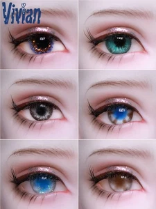 For 1/6 1/4 1/3 BJD Doll 8-20mm Glass Eyes Eyeballs Dollfie Accessories - Picture 1 of 22