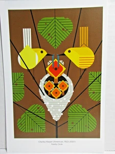 Charley Harper- Family Circle Calendar Page Print 5.5"X 8.5" - Picture 1 of 3
