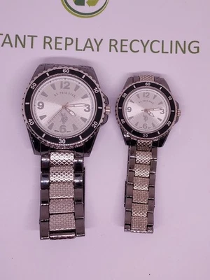 Relojes US Polo Assn His & Hers - Juego a juego - Baterías nuevas Foto 1 de 3