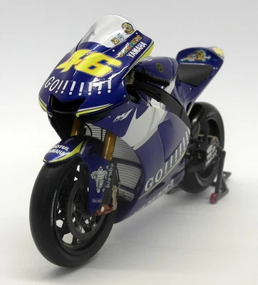 Minichamps 1/12 Scale Diecast 122 053046 Yamaha YZR-M1 Moto GP 2005 Rossi GO!!! - Image 1 of 4