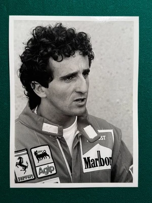 ALAIN PROST 1991 FERRARI F1 ORIGINAL PERIOD PRESS PHOTO (10243) - Image 1 of 2