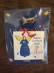 Vintage Guardian Angel Pin for a Teacher - Picture 1 of 4