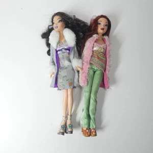 2 Barbie My Scene Dolls -- Chelsea & Nolee Goes Hollywood Mattel 2005 - Picture 1 of 8