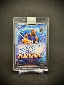 Shaquille O'Neal 2024 Topps Three Re-Markable Auto /49 SSP Lakers - Picture 1 of 3