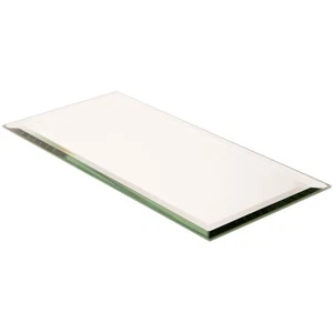 Plymor 5" x 10" Rectangle, 5mm Thick Beveled Glass Mirror - Picture 1 of 2