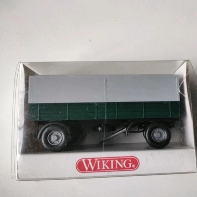 Wiking 1:87 Pritschen-Anhanger (zweiachsig)[2 Axle Flatbed Trailer 8760120 - Image 1 of 4