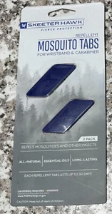Skeeter Hawk All Natural Mosquito Outdoor Repellent Replacement Tabs 2 Pack (x2) - Picture 1 of 2
