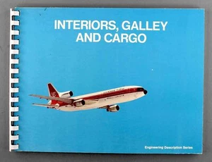 LOCKHEED TRISTAR INTERIORS GALLEY CARGO MANUFACTURERS SALES BROCHURE L-1011 - Picture 1 of 16