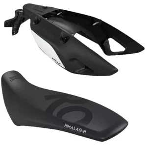 Fit For Royal Enfield NEW HIMALAYAN 450 Rally Mudguard & Black Rally Dual Seat - Picture 1 of 3