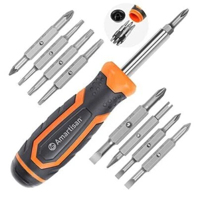 Amartisan 18-in-1 Multi-bit Screwdriver Set Tool All in One Portable