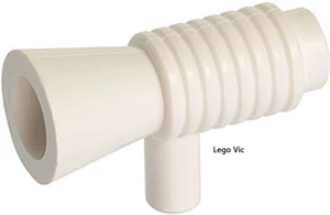 Lego 4349 x2 Loudhailer White Space 6925 6874 6885 6846 City 6657 6540 MOC A62 - Picture 1 of 1