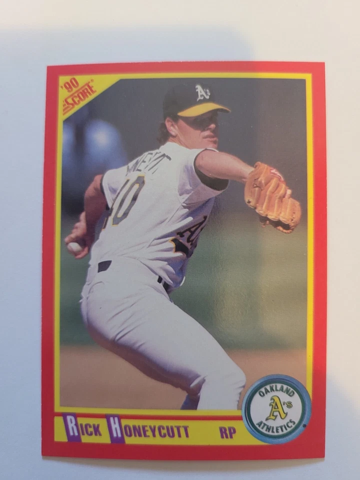 1990 SCORE RICK  HONEYCUTT #317 NM - Image 1 of 1