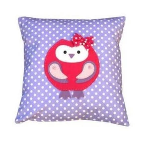 BEE BOO TOOTS PINK OWLET BABY OWL CUSHION COVER Sewing Kit for Age 8+ by CLARA - Picture 1 of 6