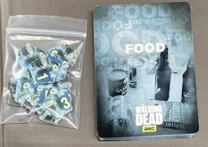 CRYPTOZOIC AMC THE WALKING DEAD BOARD GAME THE BEST DEFENSE PARTS FOOD CARD DECK - Picture 1 of 6