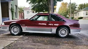 Ford Mustang Fox Body 5.0 Skirt 1987 - 93 Panel Replacement Stickers Kit X 5 pk - Picture 1 of 14