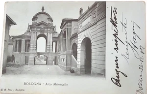 Bologna Stadt ARCO MELONCELLO alte Postkarte gereist 1907 - Bild 1 von 2