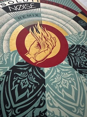 Shepard Fairey NØISE/SSI Resurrectionem Ex-Mortuis Remix Print - Bild 1 von 4