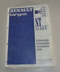 Werkstatthandbuch Elektrik / Elektrische Schaltpläne Renault Kangoo - 1999