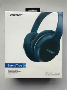 Nuove cuffie rotonde originali Bose SoundTrue® II - dispositivi Apple® - BLU NAVY - Foto 1 di 5