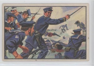 1954 Bowman US Navy Victories Black Back Naval Force Lands at Mulije #30 z6d